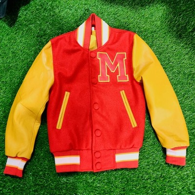 MICHAEL JACKSON THRILLER KIDS LETTERMAN VARSITY JACKETS CUSTOM