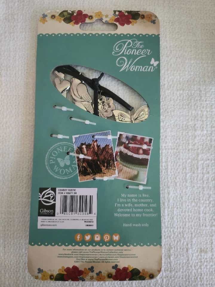 Conjunto de colher de medição Pioneer Woman e 2 conjuntos de tigelas de medição de grés molhadas/secas - Imagem 3 de 4