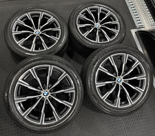 BMW X5 X6 20" G05 G06 740M Star Spoke OEM Factory Wheels Tires Rims M60i TPMS