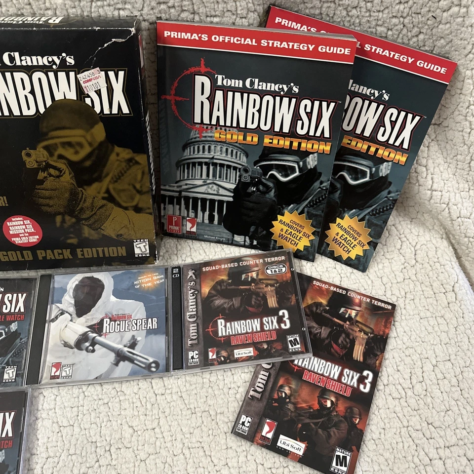Tom Clancy's Rainbow Six Gold Pack Edición Juego PC + Paquete Ver Descripción Foto 3 de 4