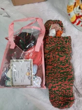 Reborn Vinyl 16"  Sleeping Preemie By Spoiled Munkins