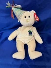 Ty Beanie Baby - Babies June Birthday Bear w/ Hat Collection 2002 VINTAGE