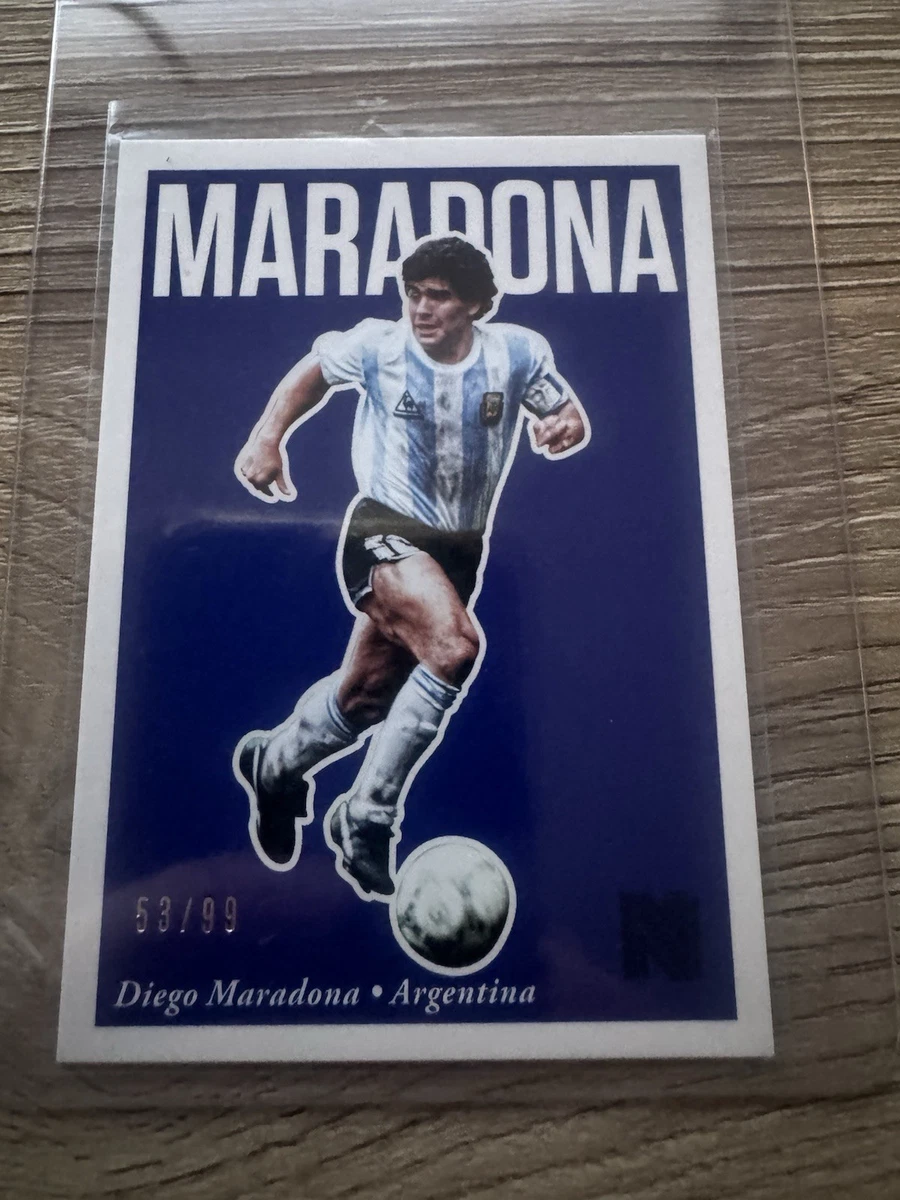 Diego Maradona マラドーナ 2017 Panini Nobility Soccer インサート 