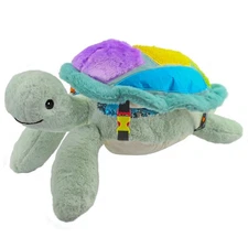 Weighted Sensory Lap Pad Sea Turtle Plush with Detachable Pillow, FEELix