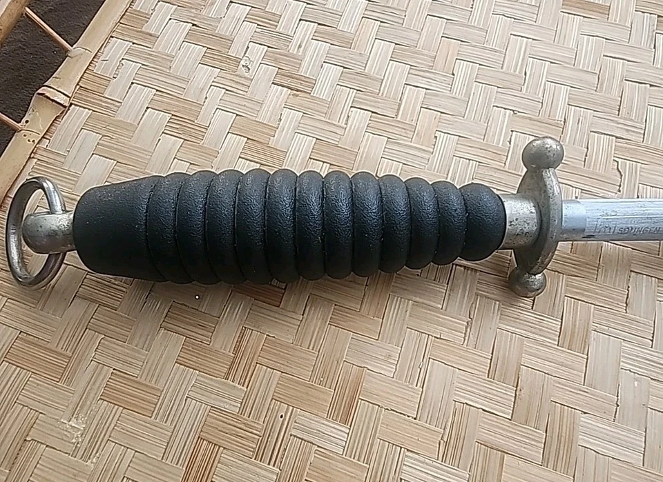 Afilador de cuchillos vintage Zwilling J A Henckels 10" acero afilador Solingen Alemania Foto 3 de 4