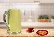 Russell Hobbs Eden Kettle 3KW 1.7L washable filter Push Open Lid  Lemon 27363