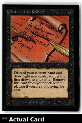 Magic: The Gathering Collectors' Edition Contract from Below