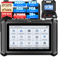 XTOOL D7S V2.0 All System Diagnostic Bi-Directional Scan Tool Key Programmer