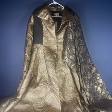 Making the Cut Season 3 Ep 3 Winning Look Jeanette's Metallic Jacquard Coat Sz M