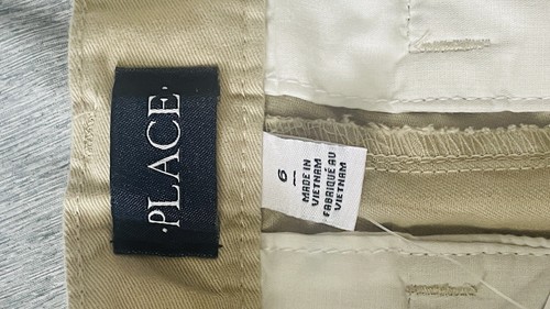 Boys Khaki Shorts Size 6. new with tags, casual wear, the children's place, - Picture 7 of 10