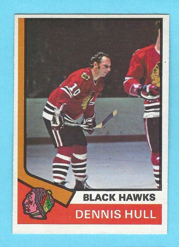 1974-75 OPC 150 Dennis Hull Chicago Black Hawks! MINT!  *SET BREAK*