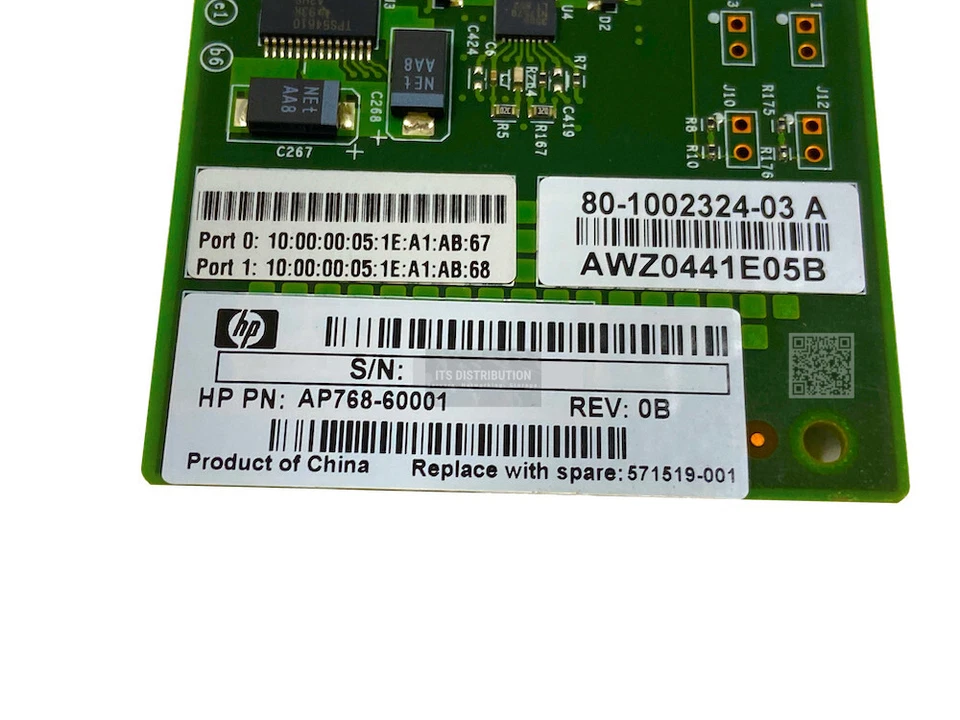 AP768A I Long Bracket HP 42B 4Gb Dual Port HBA 2 x PCI Express 4Gbps 571519-001 - Image 3 of 4