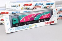 Herpa Lkw Daf Sattelzug Stiftsquelle - Die Neue Frische 184069 1:87 H0 Nos Ovp