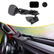 Dashboard Magnetic Smart Cell Phone Bracket Holder For Jeep Wrangler JL 2018-24