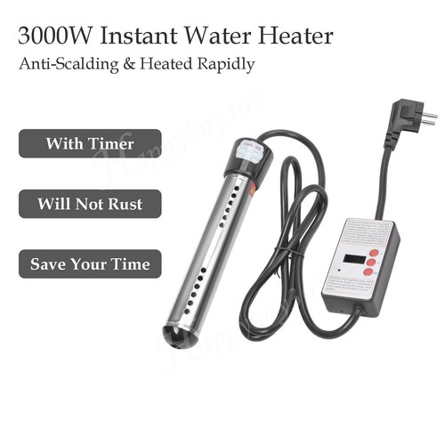 3000W Timing Heizstab Poolheizung Tauchsieder Elektrischer Warmwasserbereiter - Bild 6 von 18