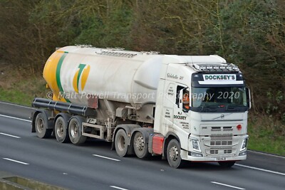 LKW Foto 12x8 - Volvo FH - N J Docksey - T50 NJD