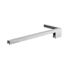 Chrome 10mm Wet Room Screen Minimalst Right Hand Adjustable Stabilizing Arm