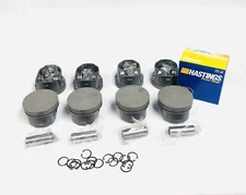 MORESA Flat Top Pistons Set/8+MOLY Rings for 2005-2009 Chevy 4.8L 5.3L FLOAT STD
