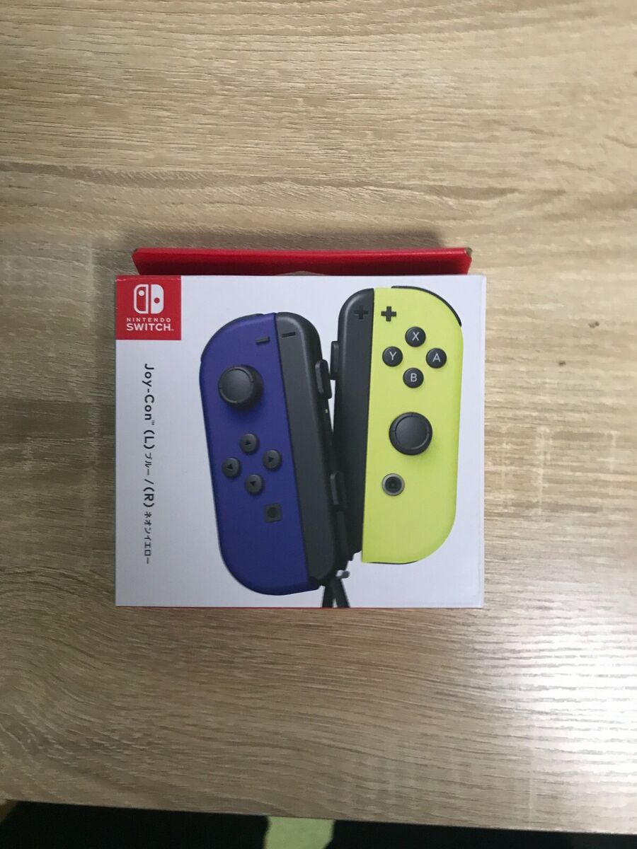 Joy-Con (L) Blue / (R) Neon Yellow for Nintendo Switch from Japan -  Tracking NEW