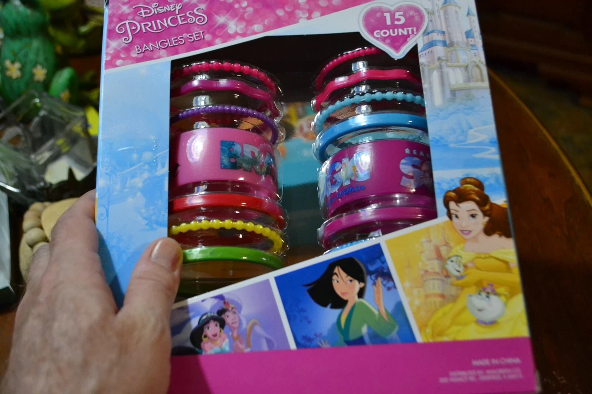 Disney princess bangles best sale set