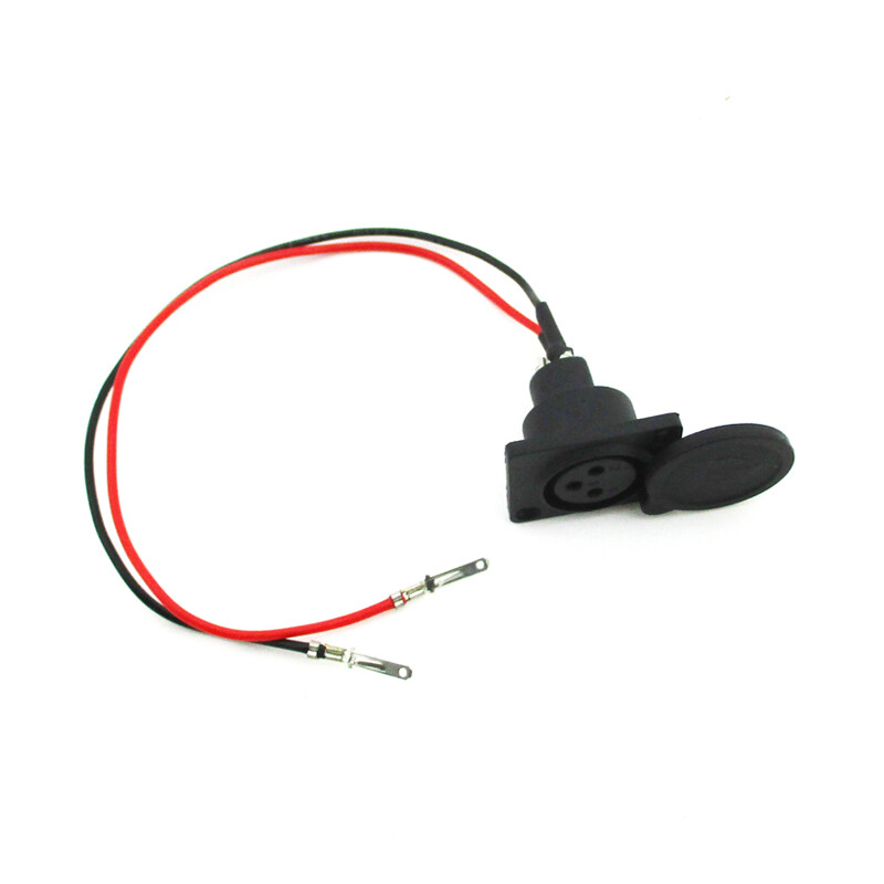 Cavo USB Moto Presa Di Ricarica XLR Con Tappo A 3 Posizioni - Per Scooter Elettrici Currie GT, Schwinn EZip! Accessori Per Scooter EZip