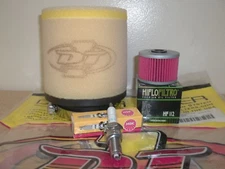 Tune Up Kit Spark Plug Oil Filter Dual Stage Air Filter Honda ATC350X ATC 350X