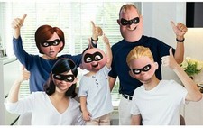 The Incredibles 2 Masks Disney Superhero Fancy Dress Party Costume Accessories
