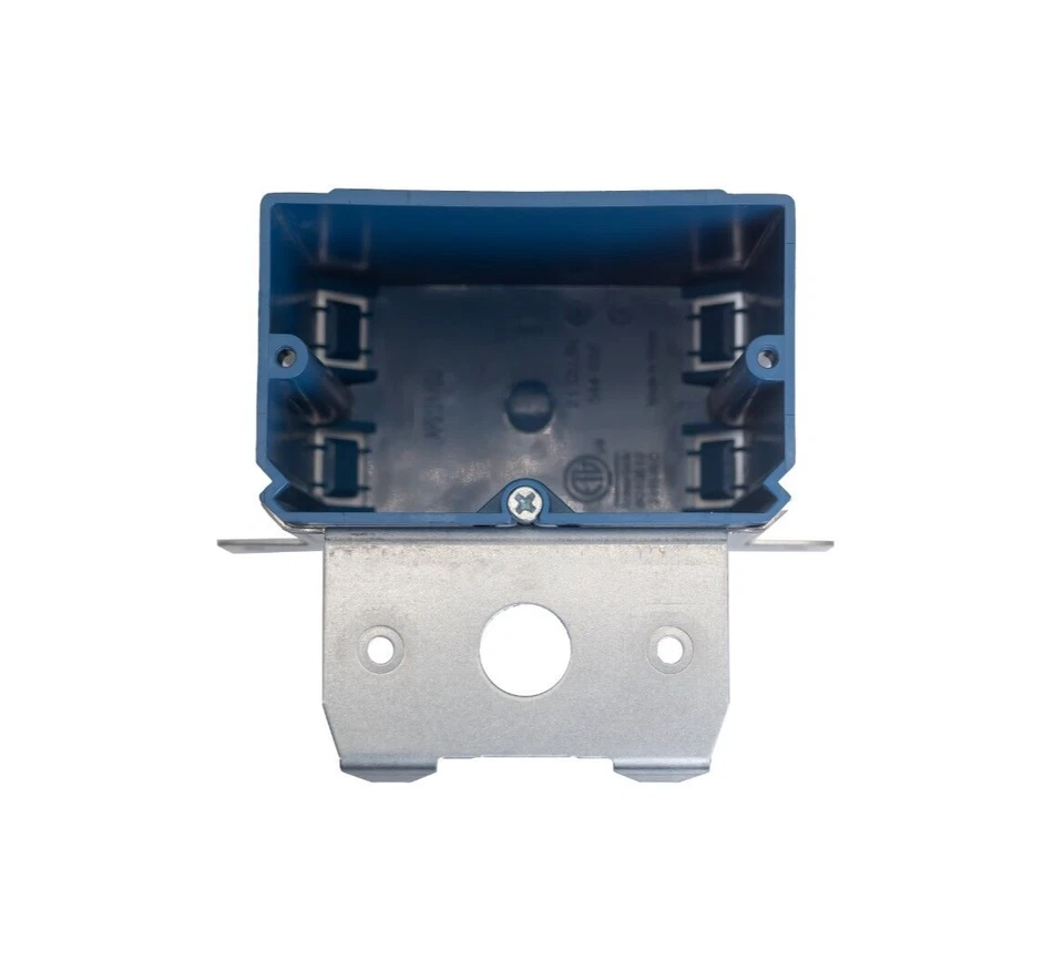 1-Gang Electrical Outlet Switch Box New Work ETL 21 Cu In Adjustable Bracket Lot - Image 4 of 4