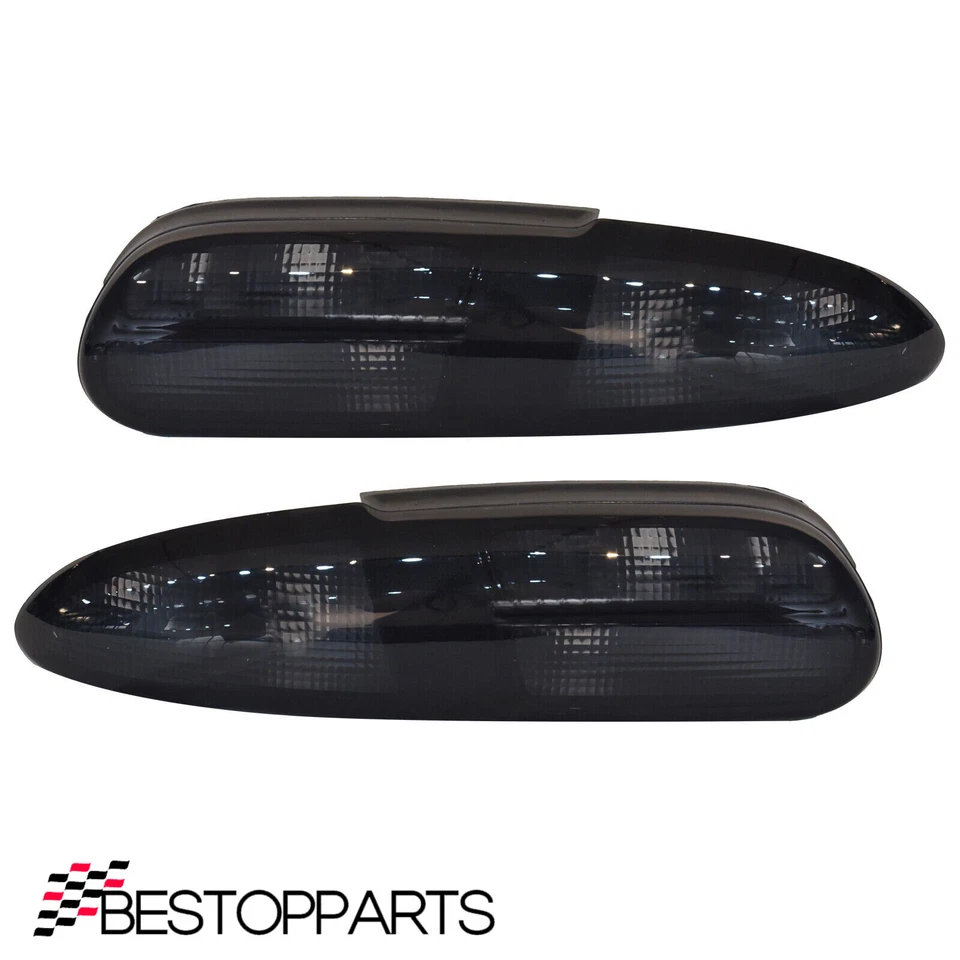 For Chevrolet Camaro Z28/SS 1993-2002 Halogen Tail Light Lamp 4 Holes Full Smoke - Imagem 4 de 4