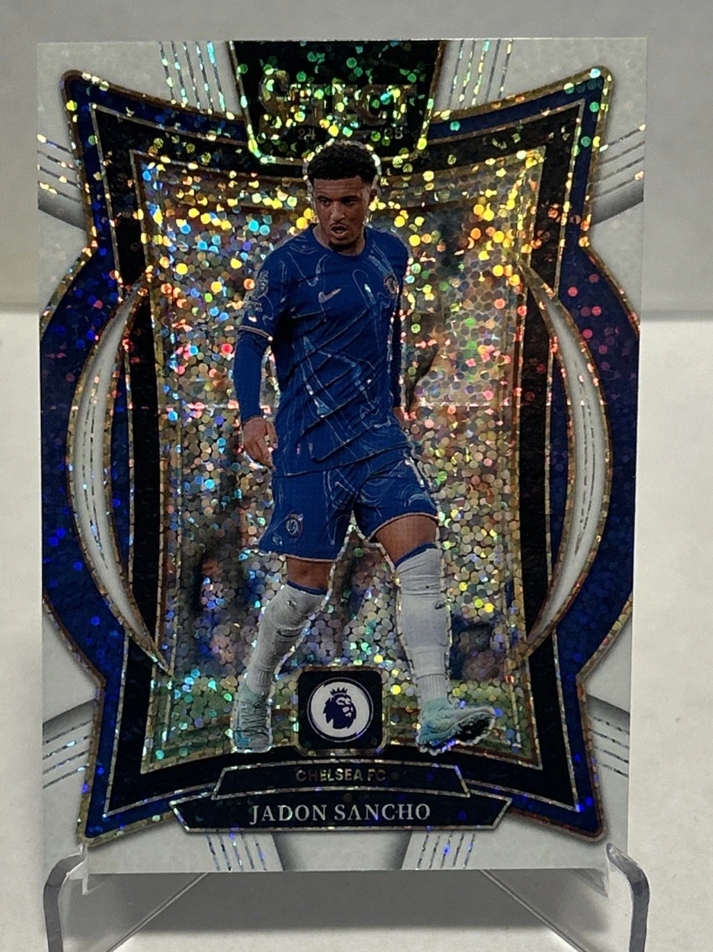 2024-25 Select Premier League Soccer Jadon Sancho White Sparkle Terrace Prizm