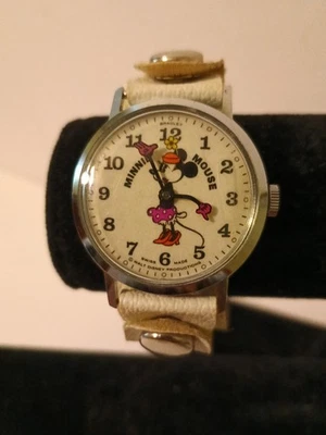 Vintage Minnie Mouse Watch In Disney Watches & Timepieces (1968