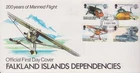 GB Falkland Is Dependencies 1983 Manned Flight Bicentenary/Aircraft SG 113/6 FDC