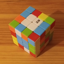 4x4x4 Multicolour Plastic Cube/Twist Puzzle Strategy Cube Twist Puzzle
