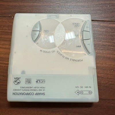 SHARP MD-ST500-W MD Player 5539 From Japan | eBay