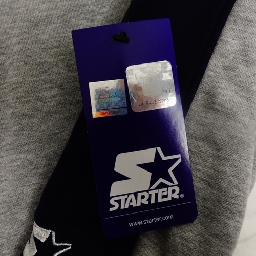 Starter Cowboys NFL Stadium Mens Crewneck Embroidered Gray NEW NWT Small - Picture 3 of 8