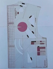 1:1 Fashion Design Ruler for Women Blouse Cloth Design School Student Teching...