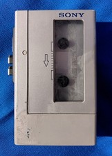 Sony Stereo Walkman Cassette Player WM-4 Silver FOR PARTS OR REPAIR