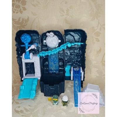 Moose Toys Treasure x Lost Lands Skull Island Frost Tower Gold Blue Microplayset