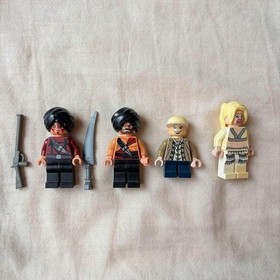 LEGO Minifigure Lot Set 7199 The Temple of Doom Indiana Jones