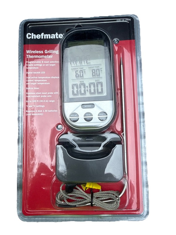 Chefmate Wireless Grilling Thermometer