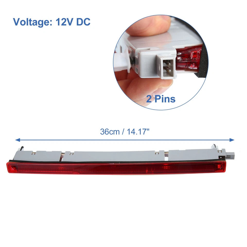 High Level Third Brake Light 4B9945097A for Audi A6 2.8L V6 A/T Quattro 99-01 - Image 4 of 4