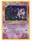 New ListingPokémon TCG Sabrina's Gengar Holo Rare 1st Edition Gym Heroes 14/132 HP