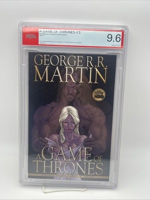 A Game of Thrones #3 Dynamite 2011 George R.R. Martin 1st Print 9.6 PSA Iconic