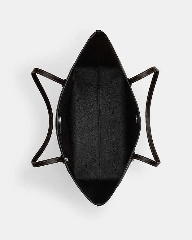 Bolso de Mano City en Lona Signature con Gráfico de Halloween Gato Negro Luna CW451 Foto 4 de 4