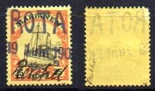 1906 GERMANY MARIANEN ROTA-PROVISORIEN REICHEL 25 Pf.Cv 4000€ MH SIGNED