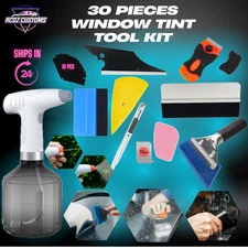 30PCS Window Tint Tools Kit E-sprayer Film Tinting Scraper squeegee Installation