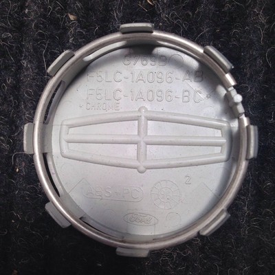 Set Of 4 OEM Lincoln Mark VIII Center Caps – Silver, Fits 1996-1998 Models, Part F5LC-1A096-AB