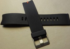 Timex Expedition Black ONLY FITS T49817 T49211 E-Compass Silicone Watch Band