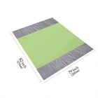 Extra Large Sandfree Beach Blanket Foldable Waterproof Picnic Mat Set Beach Mat
