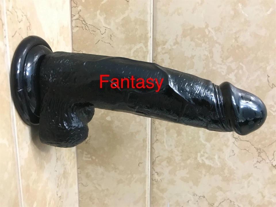 9-Inch-HUGE-Dildo-Realistic-Waterproof-Suction-Cup-Men-Penis-Female-Sex-Toy - Image 2 of 4